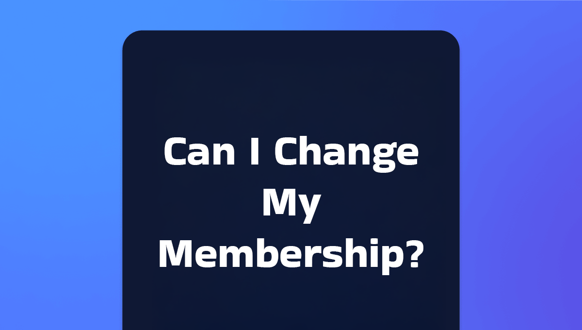 Change Membership